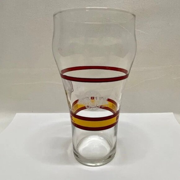 Vintage Washington Redskins NFL Superbowl XXVI 26 Coca Cola Glass Cup - Picture 10 of 15